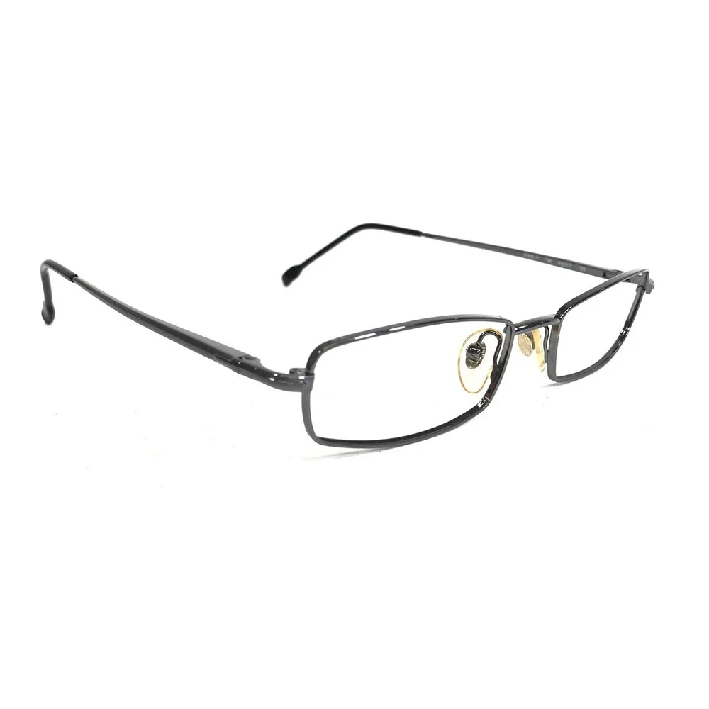 Persol Petite Eyeglasses Frames 2268-V 796 Gunmetal Grey Wire Rim 49-17-135